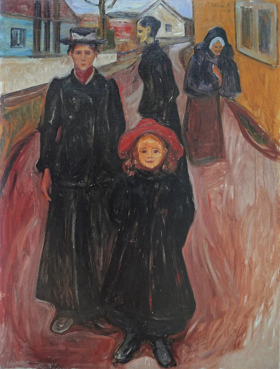 Les Quatre Âges de la vie - Edvard Munch image 1 tableau peint à l’huile sur toile