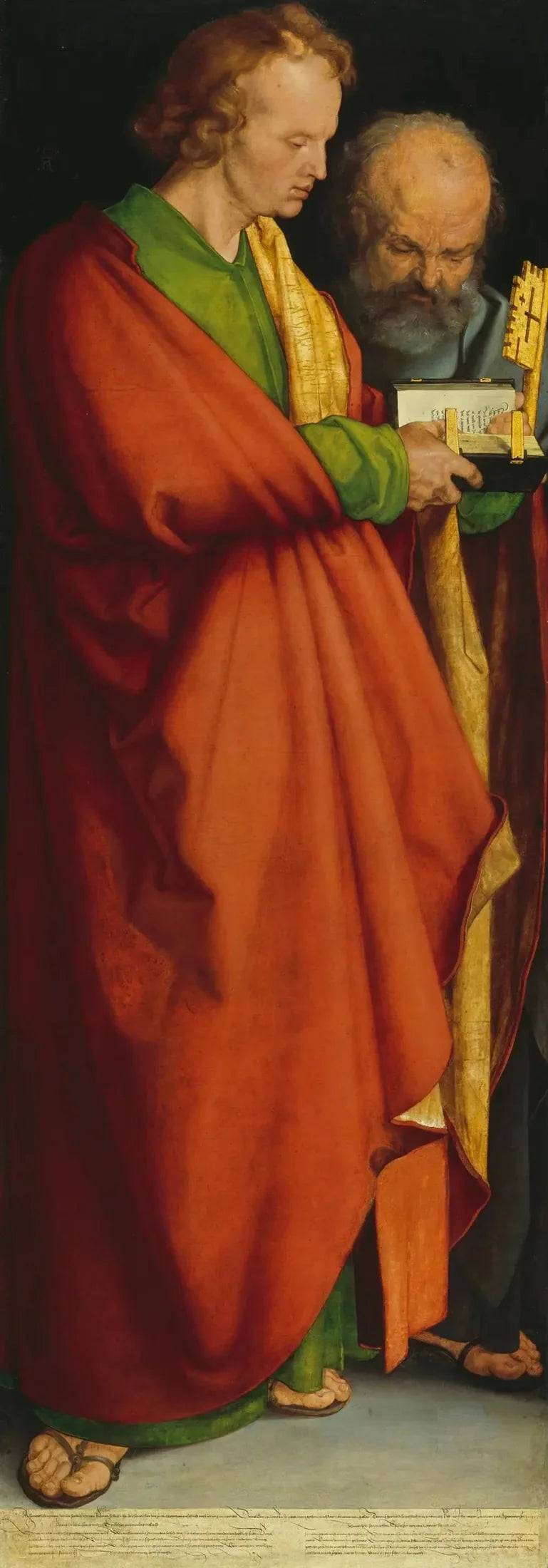 Die vier Apostel: Heilige Johannes und Peter - Albrecht Dürer