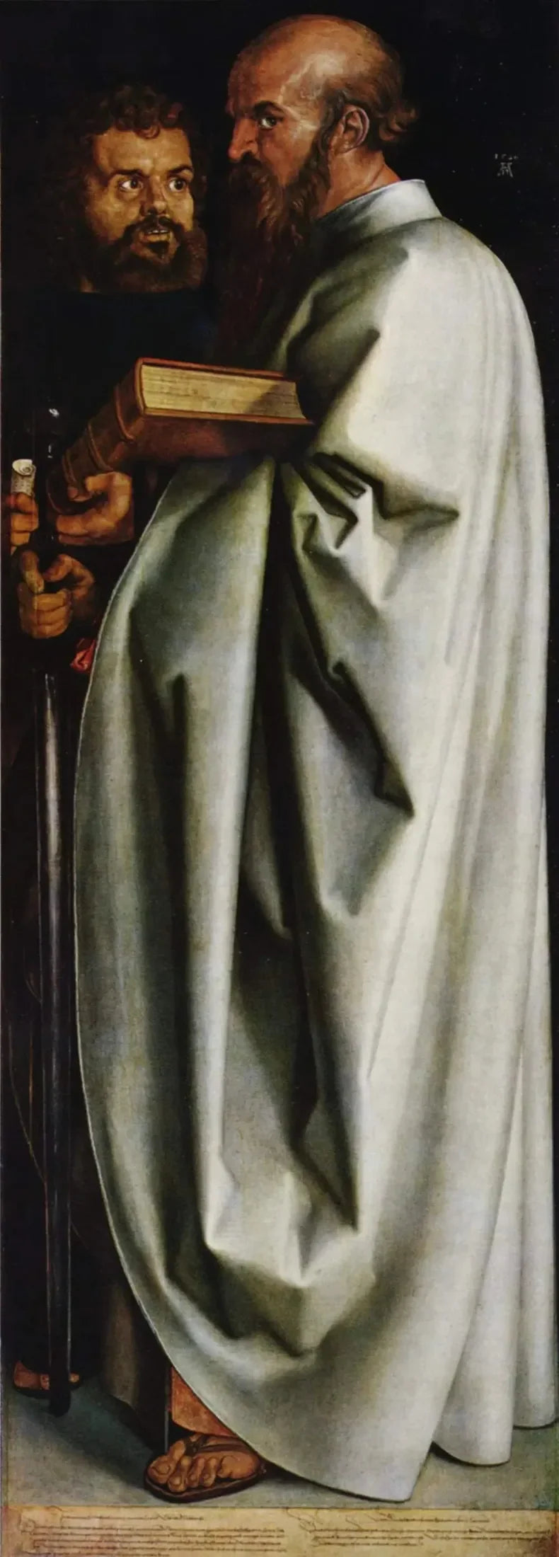 Die vier Apostel: Heilige Markus und Paulus - Albrecht Dürer