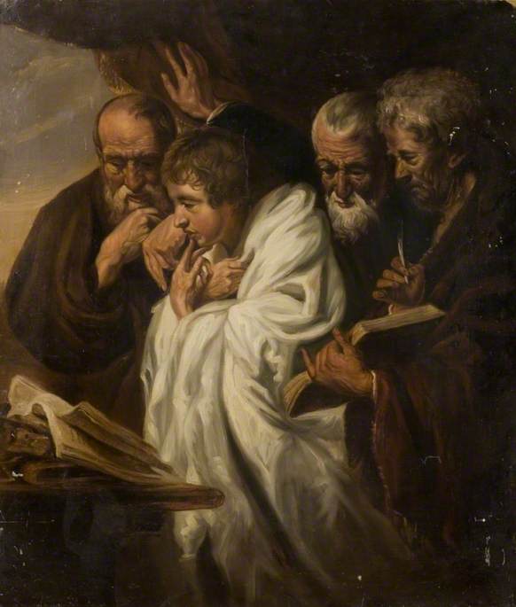 Les quatre évangélistes - Jacob Jordaens image 1 copie de tableau peinte à la main
