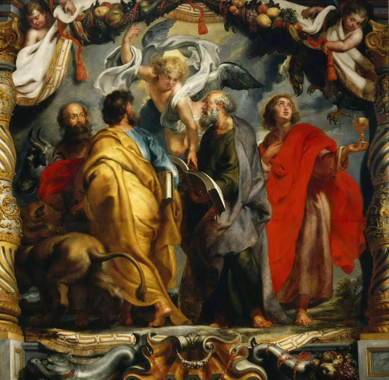 Die vier Evangelisten - Peter Paul Rubens
