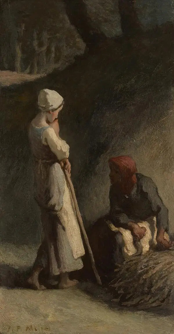 Die Sammler von Schwulen - Jean-François Millet