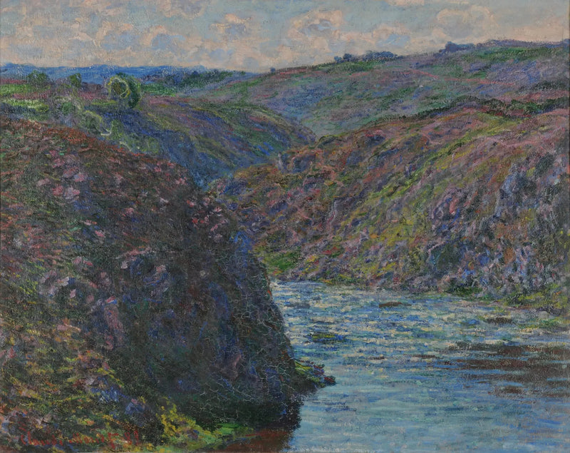 Die Schluchten der Creuse - Claude Monet