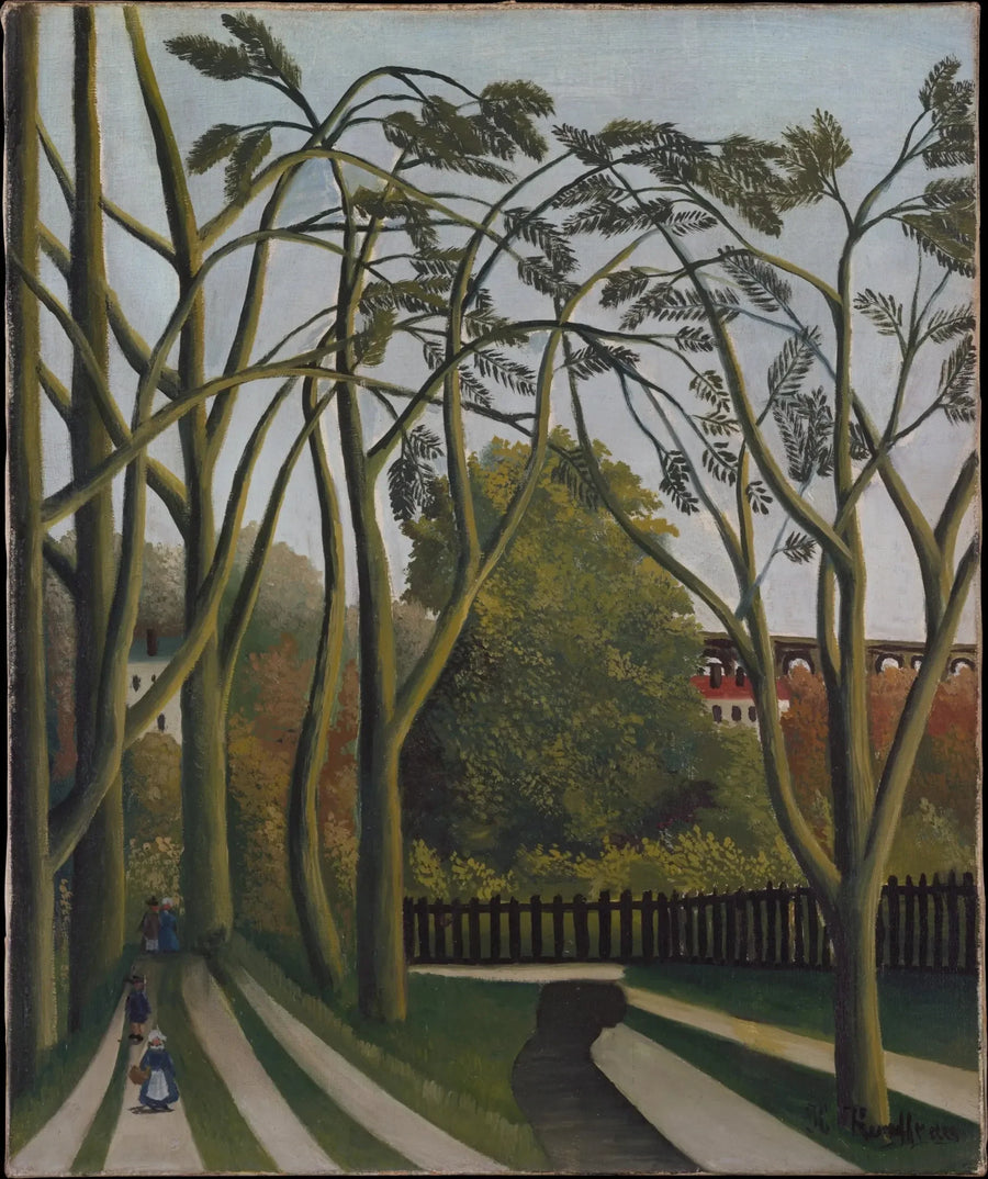 Die Ufer der Bièvre bei Bicêtre - Henri Rousseau