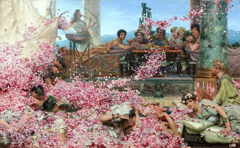 Die Rosen des Heliogabalus - Lawrence Alma-Tadema