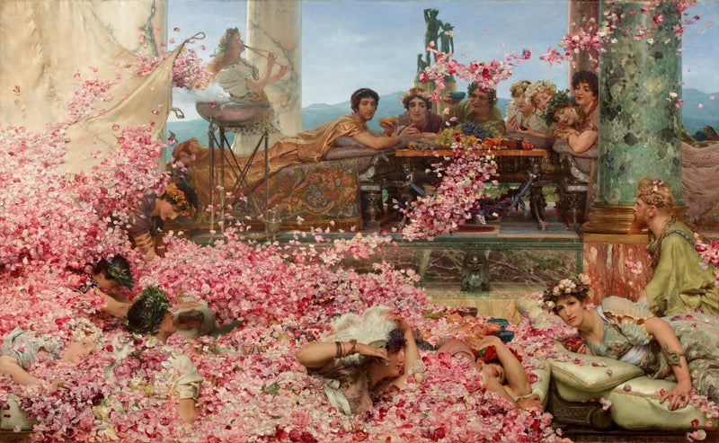 Die Rosen des Heliogabal - Lawrence Alma-Tadema