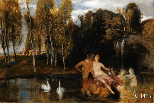 Les royaumes des bienheureux - Arnold Böcklin - Reproductions de tableaux et peintures haut de gamme