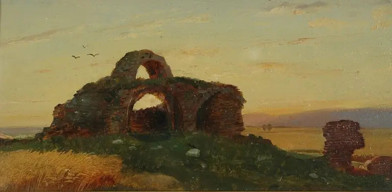 Die Ruinen von Bulgar. Maison Blanche - Ivan Chichkine