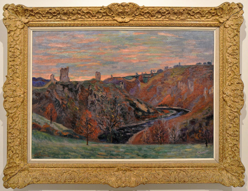 Die Ruinen der Burg von Crozant - Armand Guillaumin