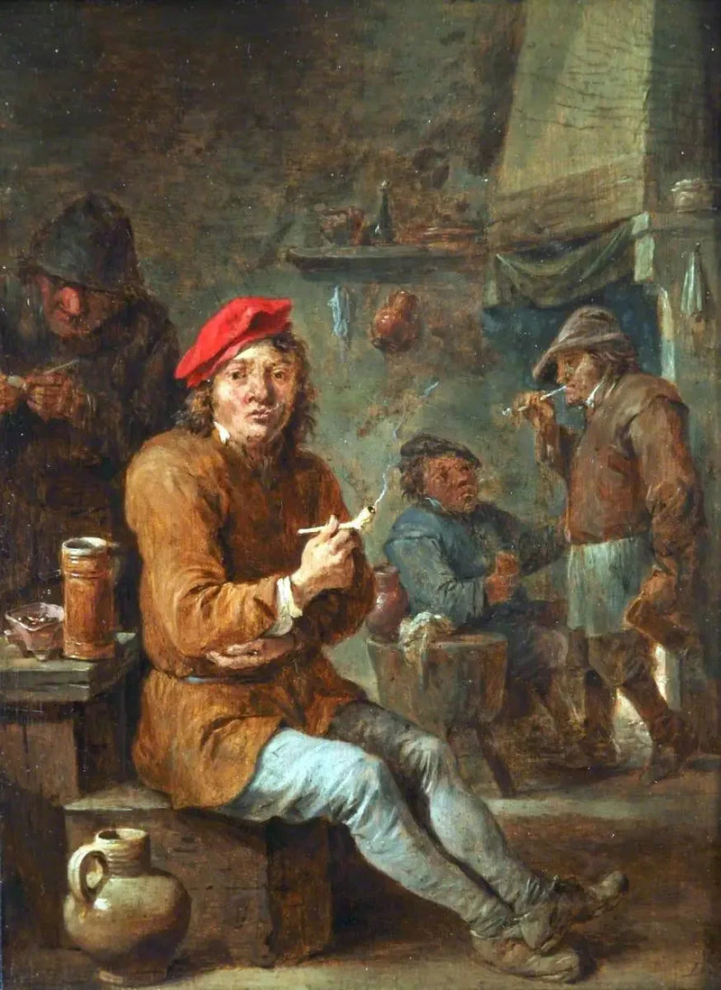 Die Rüpel rauchen - David Teniers der Jüngere