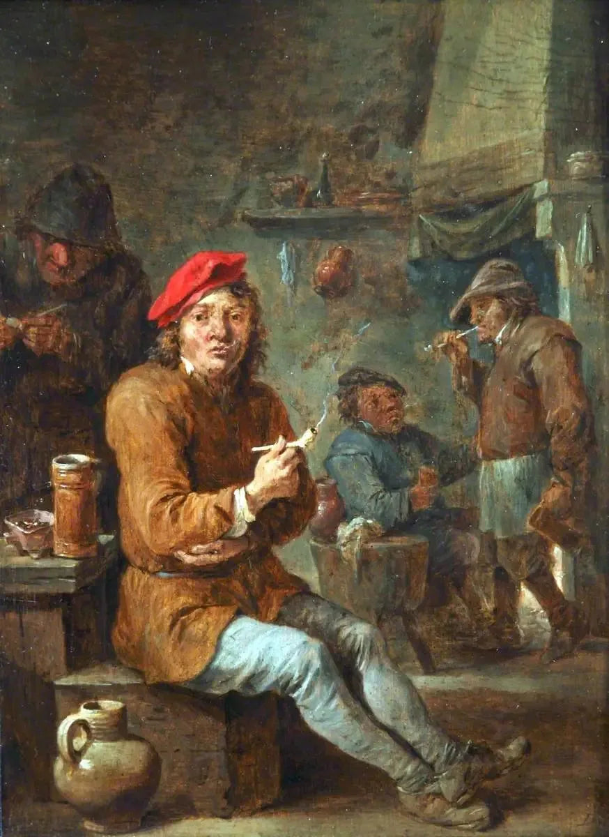 Die Rüpel rauchen - David Teniers der Jüngere