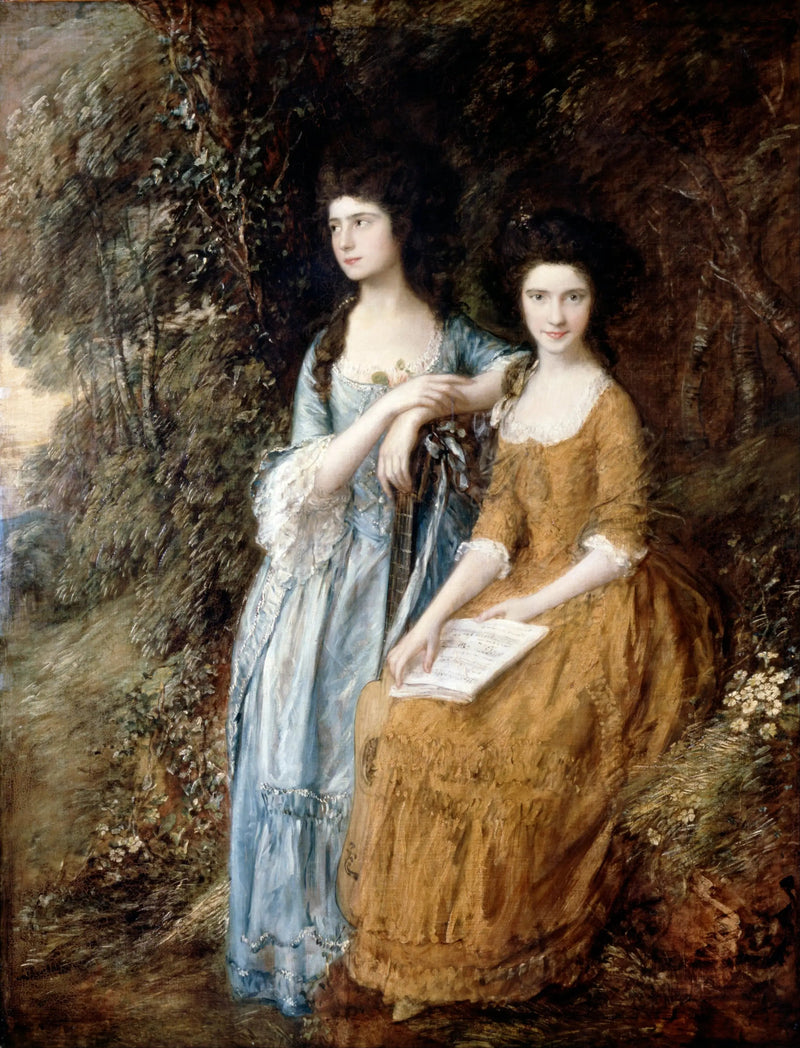 Les Schwestern Linley - Thomas Gainsborough