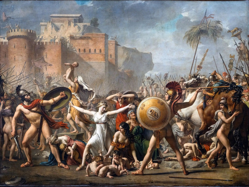 Die Sabinerinnen - Jacques-Louis David