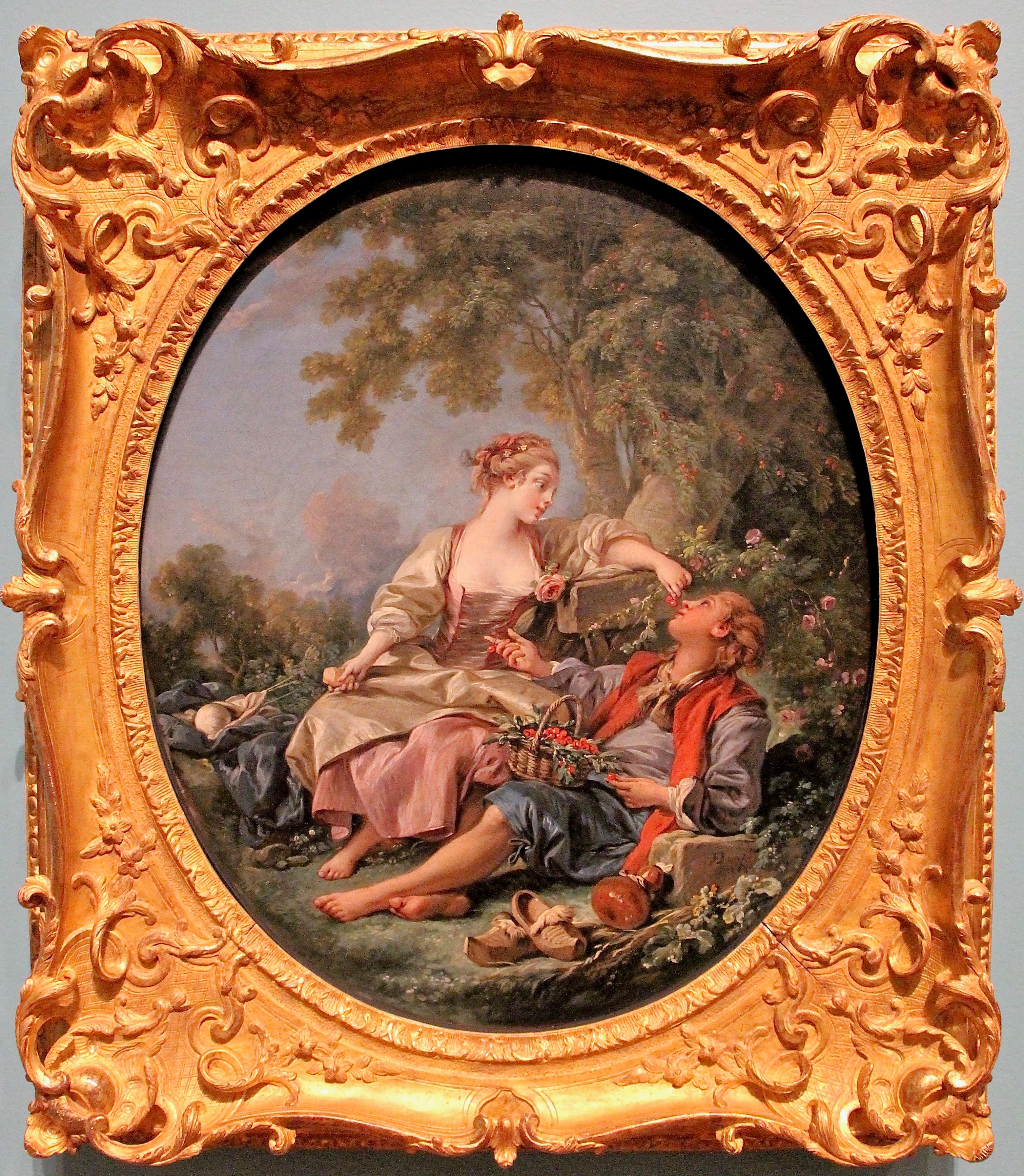 Les sabots - François Boucher - Alpha Reproduction