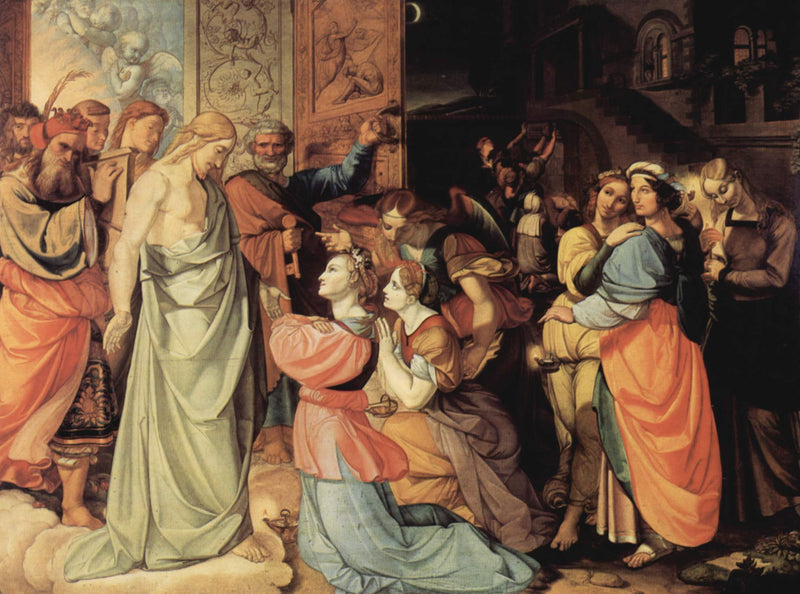 Die Weisen und die törichten Jungfrauen - Peter von Cornelius