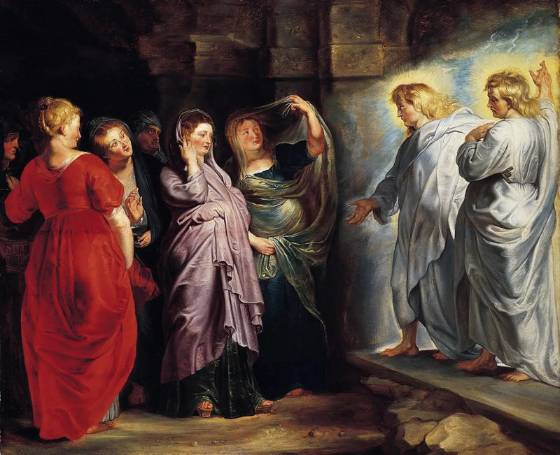Die heiligen Frauen am Grab - Peter Paul Rubens