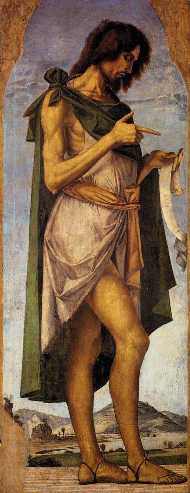 Die Heiligen Johannes der Täufer und Matthäus - Alvise Vivarini