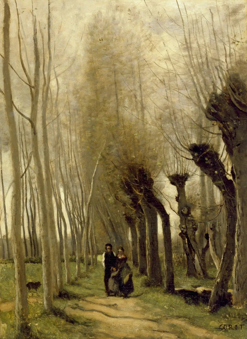 Die Weiden von Marissel - Jean-Baptiste Camille Corot