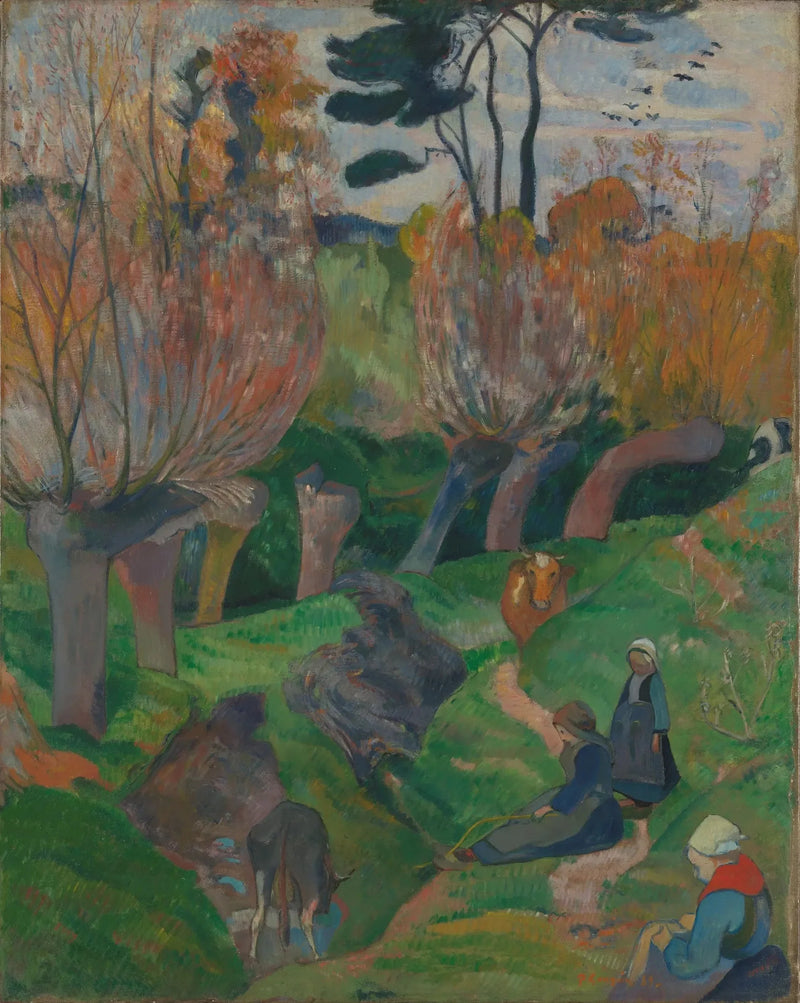 Die Weiden - Paul Gauguin