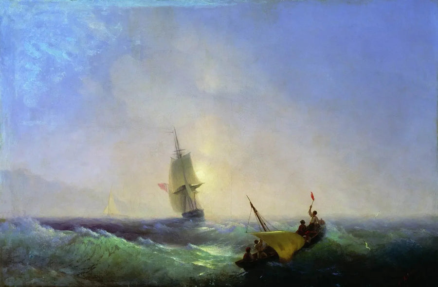 Die Retter des Schiffsbruchs - Ivan Aïvazovski