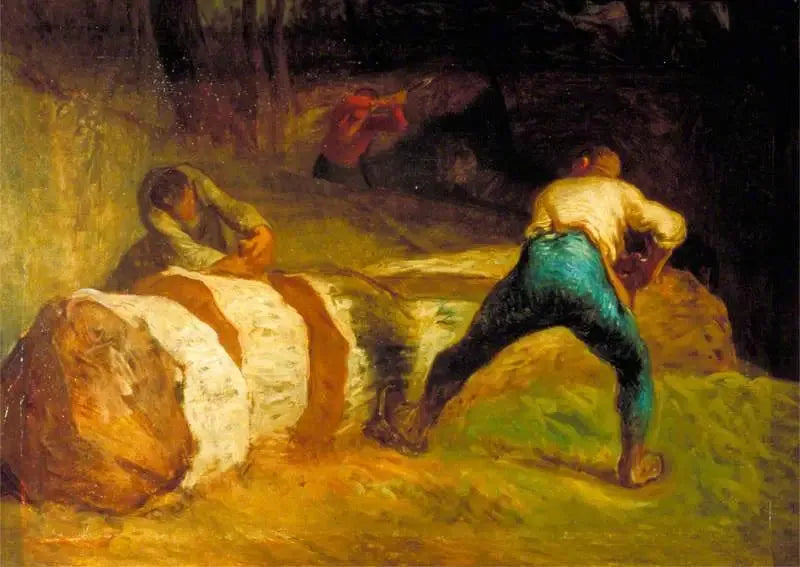 Die Holzfäller - Jean-François Millet