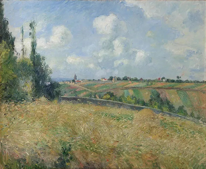 Die Roggen, Küste der Gratte-Coqs, Pontoise - Camille Pissarro