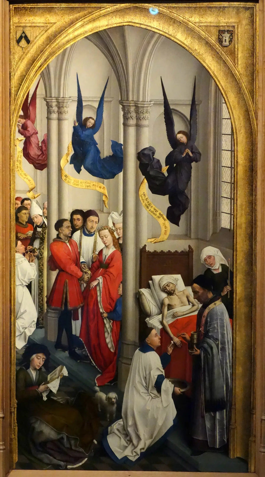 Die Sieben Sakramente (rechtes Paneel) - Rogier van der Weyden