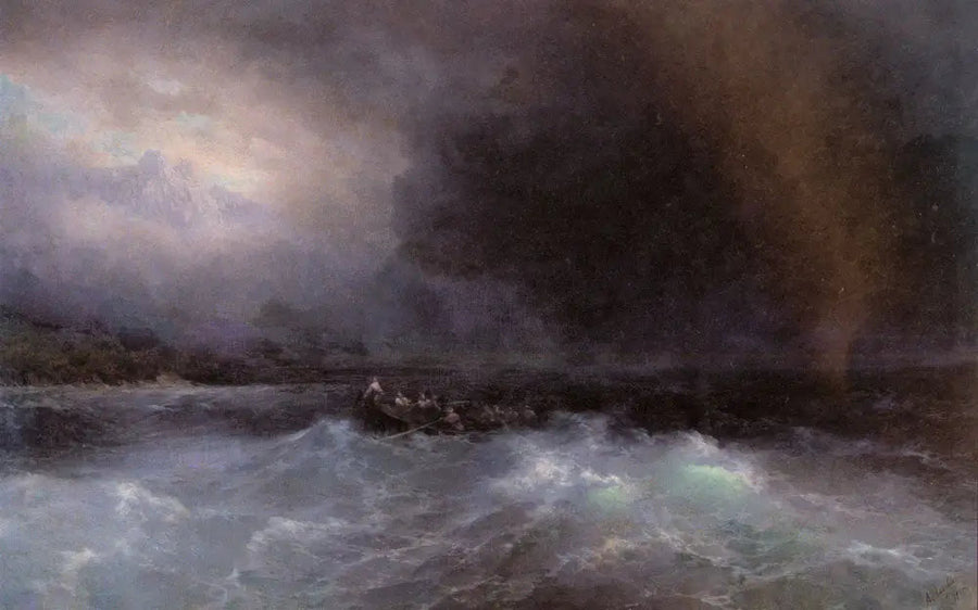 Die Überlebenden - Ivan Aïvazovski