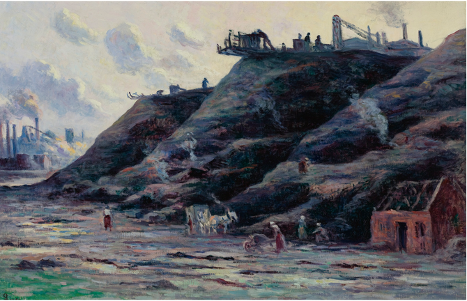 Die Müllhalden, Charleroi - Maximilien Luce