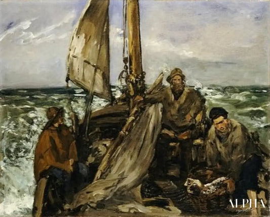 Les travailleurs de la mer - Edouard Manet - Reproductions de tableaux et peintures haut de gamme