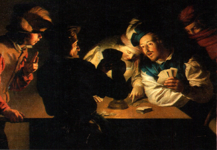 Die Betrüger - Gerrit van Honthorst