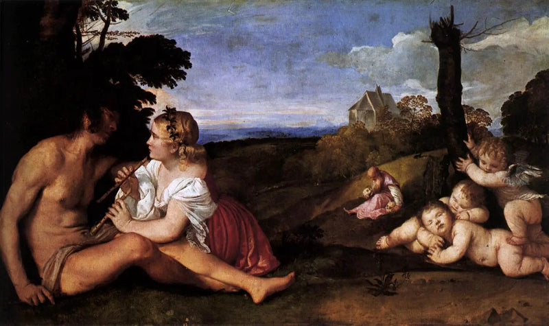 Die drei Lebensalter des Menschen - Titian