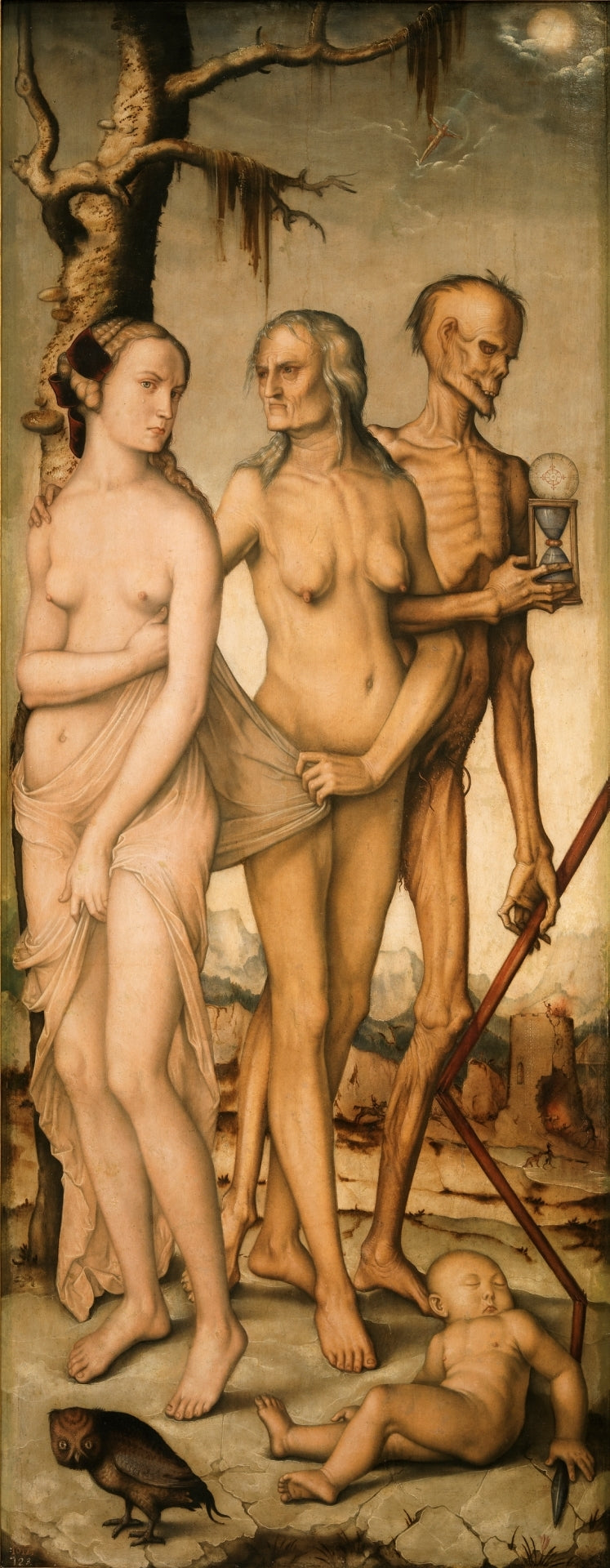 Die drei Lebensalter der Frau und der Tod - Hans Baldung Grien