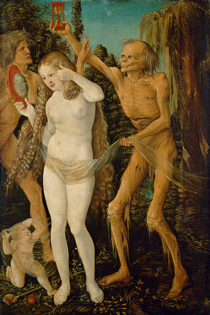 Die drei Lebensalter von Leben und Tod - Hans Baldung Grien