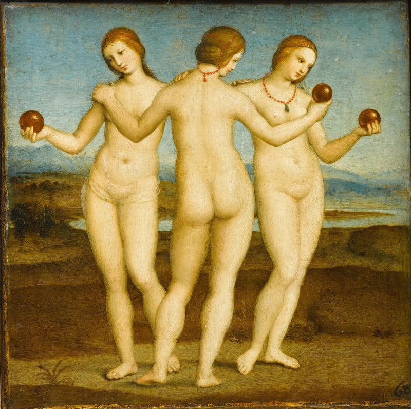 Die drei Grazien - Raphael Sanzio