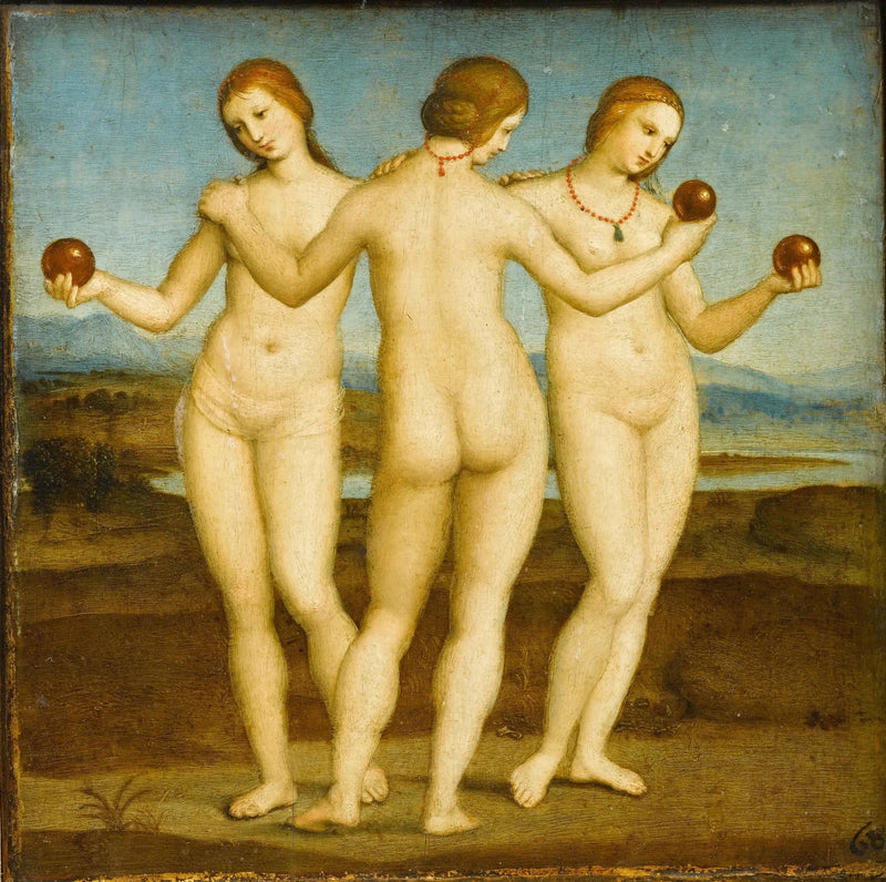 Die drei Grazien - Raphael Sanzio