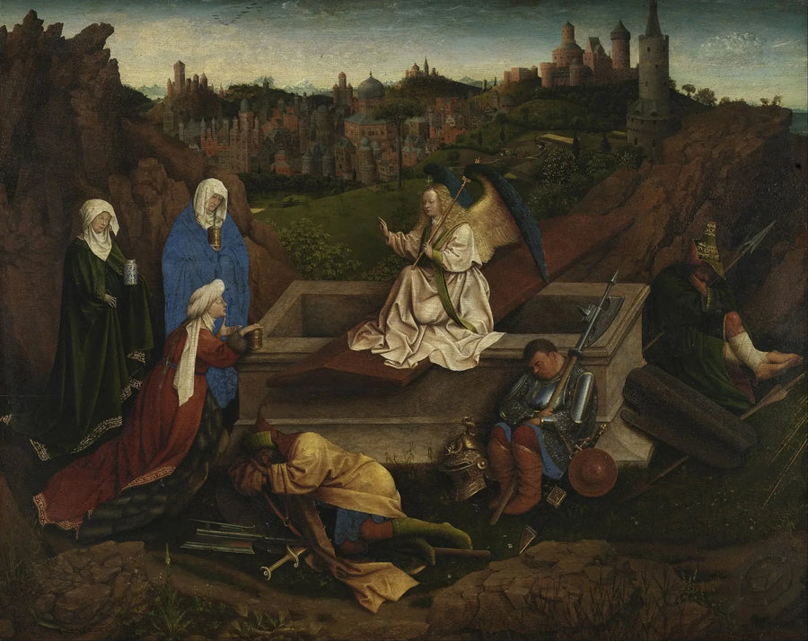Die drei Marien am Grab - Jan van Eyck