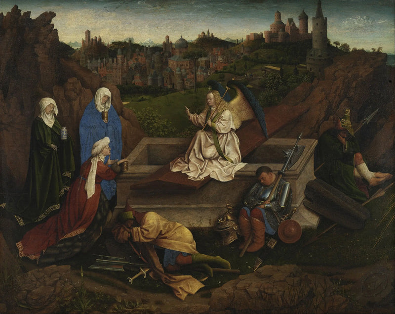 Die drei Marien am Grab - Jan van Eyck