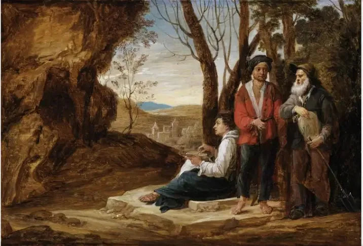 Die drei Philosophen - David Teniers der Jüngere
