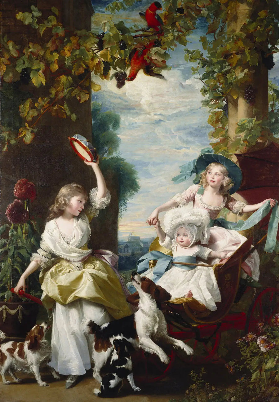 Die drei jüngsten Mädchen von George III - John Singleton Copley