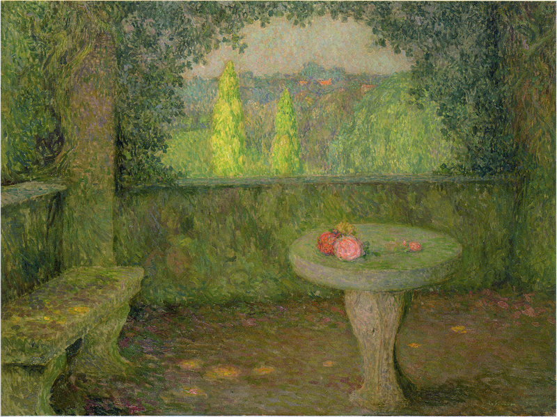 Die drei Rosen - Henri Le Sidaner