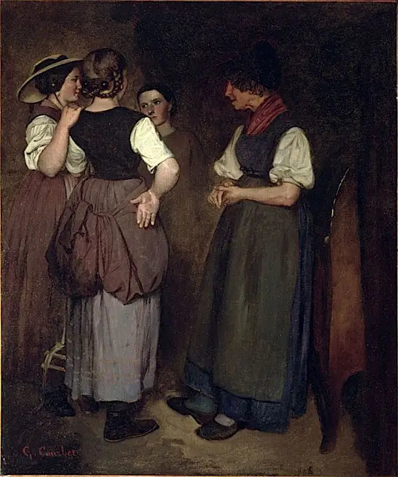 Die Drei Schwestern von Courbet - Gustave Courbet