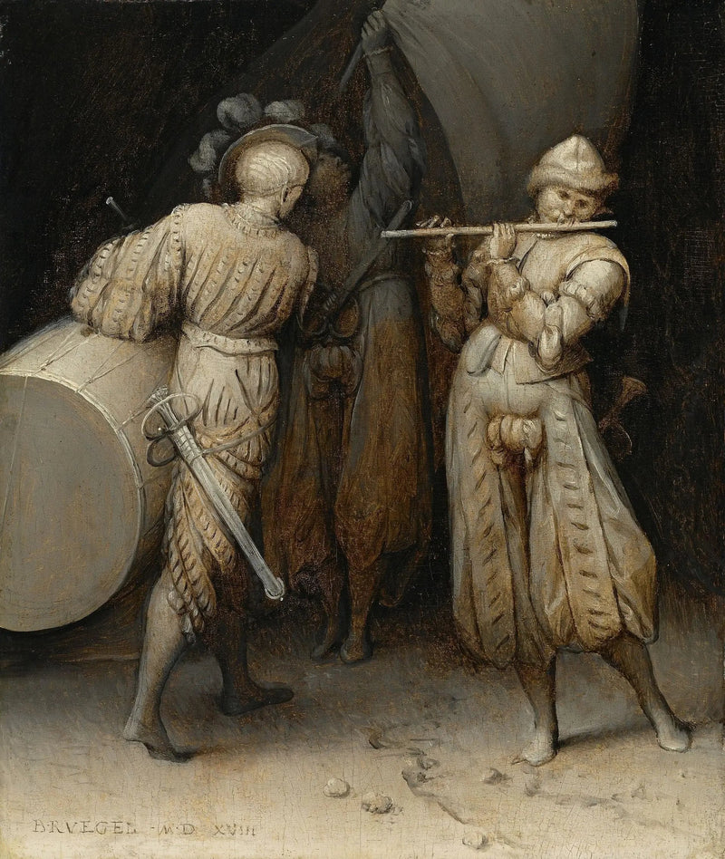 Die drei Soldaten - Pieter Brueghel der Ältere