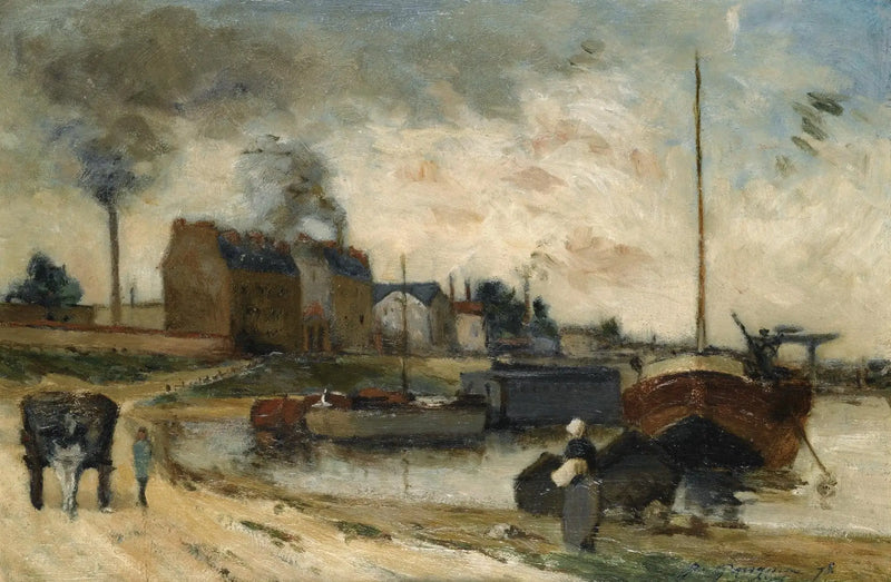 Die Cail-Werke und der Grenelle-Kai - Paul Gauguin
