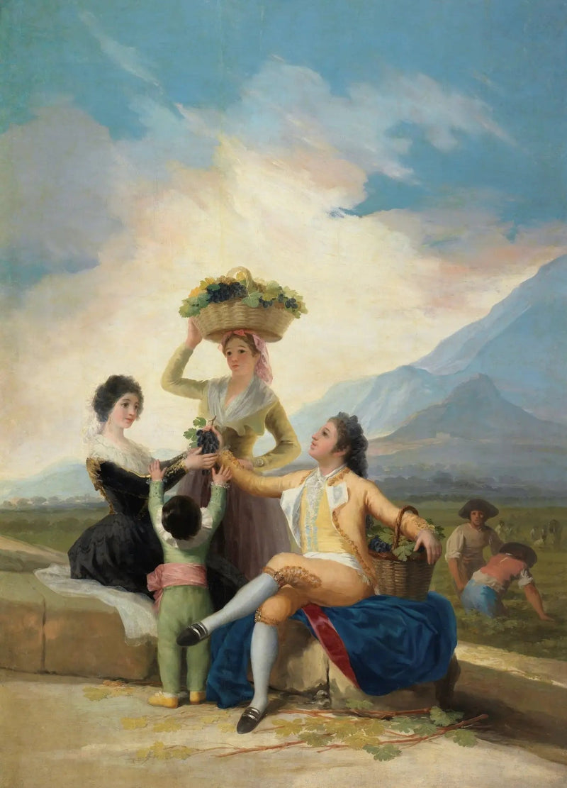 Die Weinlese - Francisco de Goya