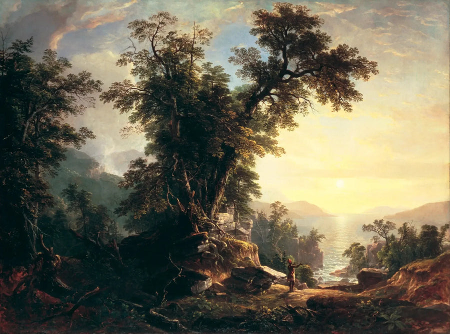 Die Vespern des Indianers - Asher Brown Durand
