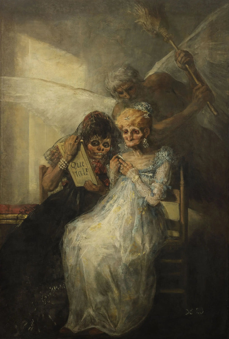 Die Alten - Francisco de Goya