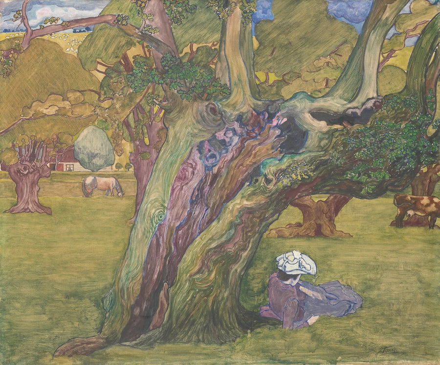 Die alten Eichen von Surrey - Jan Toorop