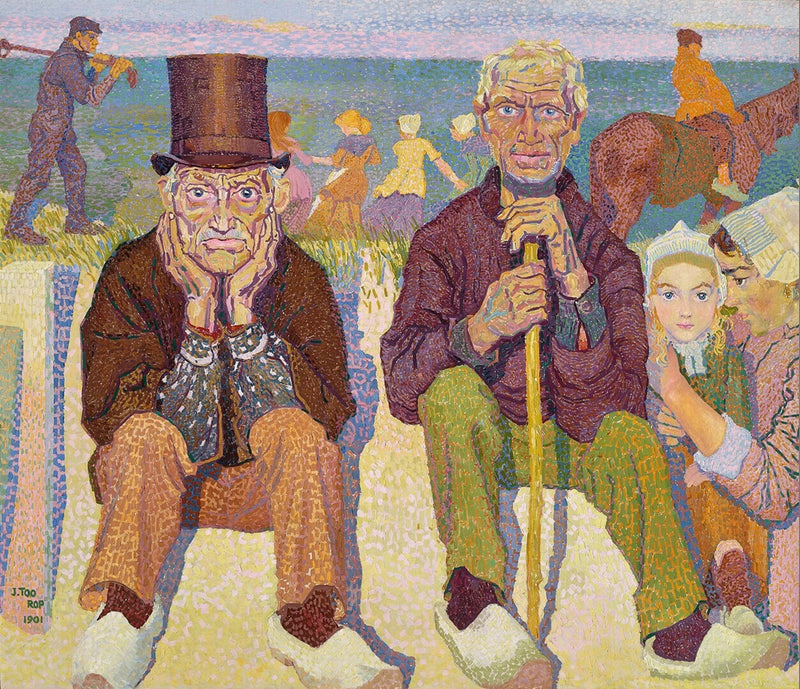 Alte Männer am Meer - Jan Toorop