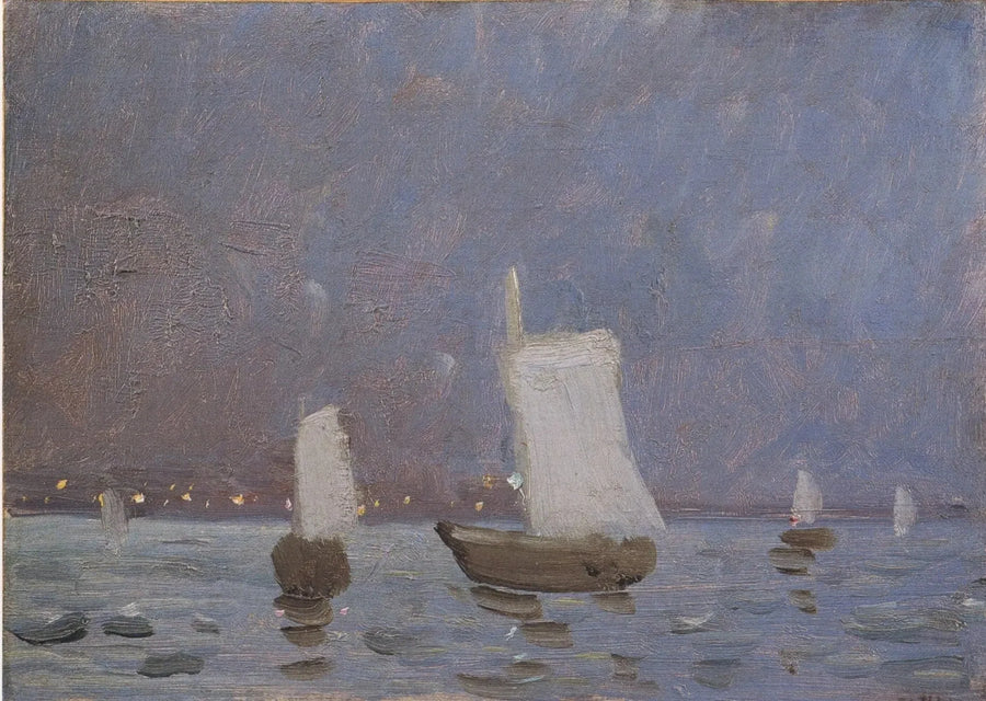 Die Segelschiffe - Édouard Manet